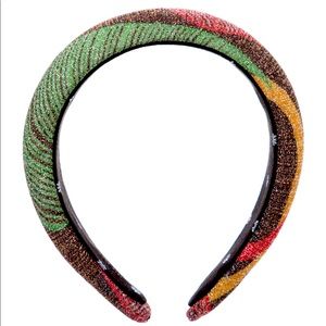 Lele Sadoughi Padded, Glitter Headband